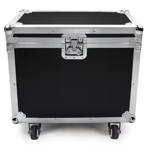 Fieryzeal Big Size Flight Case Flycase Flightcase Stage Light Shockproof with Wheel for 150W Moving 
