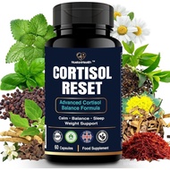 Advanced Cortisol Reducing Supplement for Stress Balance – Cortisol Cleanse for Weight Loss with, Th