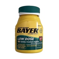 German Imported Bayer Aspirin Enterosol Tablets Low Dose Imported Medicine Slow-Release Tablets 81mg