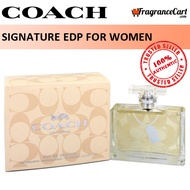 Coach Signature EDP for Women (100ml) Eau de Parfum Gold [Brand New 100% Authentic Perfume/Fragrance]