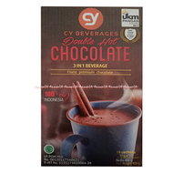 Cy Choco Double Hot Chocolate 3in1 8sachet Beverage Minuman Coklat Instan Coco Cokelat Bubuk For Dri