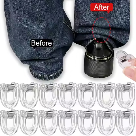 Shortened Pants Legs Clamp Clear Invisible Trouser Leg Clip Non-slip Pants Edge Used Anti-drag Hem F