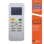 Midea / Topaire Replacement For Midea Topaire Air Cond Aircond Air Conditioner Remote Control RG-52