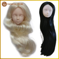 [Wishshopeelq] 1/6 Scale Girl Head Sculpt 1/6 Female Doll Head for Girls Gifts 12" Action Figure