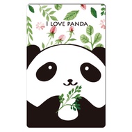 [Easy Card Sticker] LOVE PANDA # Easycard/e Cartoon/Induction Card/Access Control Card/Identificatio