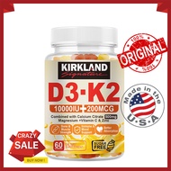 kirkland-D3-K2 10000IU--200MCG，Xương & CơSức mạnh Miễn dịchTâm trạngHỗ trợ hấp thụ tốt hơn