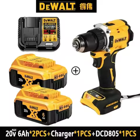 Dewalt 20V Battery, 6AH 9AH Rechargeable Lithium Ion Battery, Dewalt DCB200 DCB206 DCB606 Power Tool