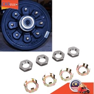 Aumotop Trailer Wheel Nut Retainer Durable Easy Installation for 2K-7K Dexter Axle  Metal Replacemen