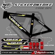 BMX STICKERS FOR BMX BIKES STRIPING MOTIF CODE 004 VARIATION LIST FREESTYLE CUSTOM BIKE BMX FREESTYL