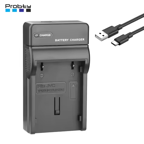BN-V408 V416 Battery Charger for JVC BN-V408U BN-V416 GR-D230US GR D30 D30E D30U D30US D31EK D31US D