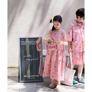 90-150 Brother Sister Dress Girls Dress 2605KA152 Big Girl Dress Boy Suit Big Boy Children's Clothin