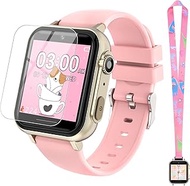 cjc Smart Watch for Kids Gift for Girls Ages 4-12 - includes Screen Protector, 30 + Games, 140 Learn