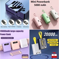 SG Local Power Bank 5000mAh / 20000 mAh Cable/ Wireless Fast Charging Powerbank For Phone Tablet