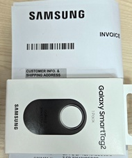 全新 有單  香港行貨 Samsung Galaxy Smart Tag 2 黑色 定位器 追蹤器