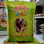 bolt dog kemasan 1kg repack dry dog food
