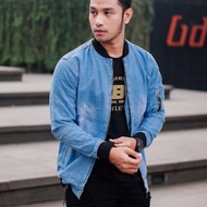 Men's bomber jacket - Men's bomber jeans - Men's bomber jeans jacket