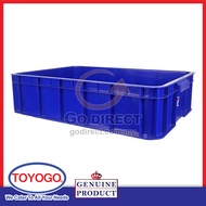 TOYOGO 31L Industrial Storage Container (4716) Heavy Duty Plastic Stackable Factory Warehouse Crate 