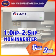 GREE 1HP Non Inverter Lomo-N Series Aircond GWC09QB