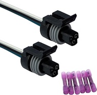 2Pcs Throttle Position Sensor (TPS) Pigtail Wiring Harness Connector - Compatible with GM LS1/LS3/LS