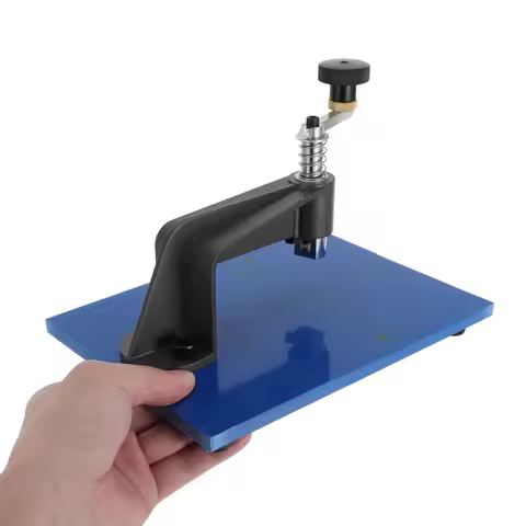 1Set Glass Circle Cutter Dual Scale Adjustable Circular Cutting Device 0.39-3.93 Lens Cutter for Sta