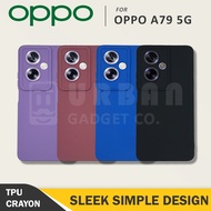 OPPO A79 5G RENO 11 - PASTEL CAMERA COVER TPU SILICONE CRAYON COLOUR BACK CASE [108] 手机壳