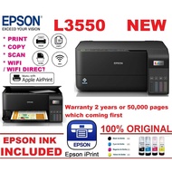 Epson EcoTank L3550 AIR PRINT Wireless All-in-One Ink Tank A4 Printer - Print Scan Copy WifI (L3250,