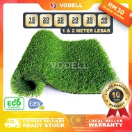 [10 Year Warranty] VODELL Premium Artificial Grass Carpet Karpet Rumput Tiruan Murah(2 Meter) 假草 草坪