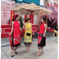 Super pretty ao dai + skirt set - Buy a beautiful ao dai set