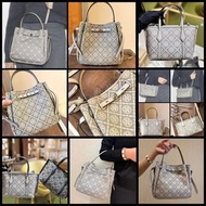 順豐包郵 💯全新 zhou Mis Tory Burch Mini Perry T Monogram Jacquard Tote