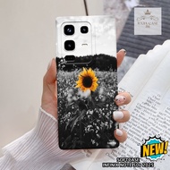HP Infinix Note 50s Case - Rajacase - Infinix Note 50s casing - Flower case Motif - Cellphone protec