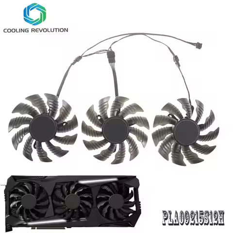 82MM PLA09215S12H RX5700XT 4Pin graphics card fan for GIGABYTE AORUS Radeon RX 5700 XT 8G