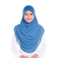 Habibi Noura Tudung Widuri-Teal Blue