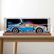 [Model Display Box] Speed and Passion Nissan GTR Acrylic Display Box Suitable for Lego 42210 Transpa