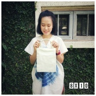 Raw Cloth Bag Size 8x10 Inches