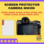 LAYAR Screen PROTECTOR CAMERA NIKON D5100 D5200 D3400 D3200 D7000 D90 D3500 D3100 D3300 D700 D3000 T