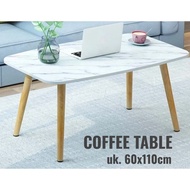 Minimalist Coffee Table 60x110cm Vinoti Living Room Table Multipurpose Aesthetic Floor Table Marble 