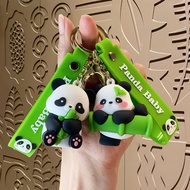 Cute Cartoon Panda Doll Chengdu Commemorative Bag Keychain Gift