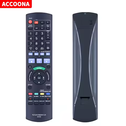 Remote Control N2QAYB000124 For Panasonic DVD N2QAYB000125 DMR-EH57 DMR-EH58 DMR-EH67 DMR-EH68 DMR-E