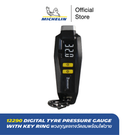MICHELIN พวงกุญแจเกจ์วัดลมยางพร้อมไฟฉาย มิชลิน แบตในตัว จอดิจิตอล รุ่น 12290 Digital Tyre Pressure G