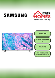 Samsung 75Inch Smart TV Crystal UHD 4K UA75CU7000KXXM