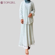 TOPGIRL Rosemary Set Blouse And Skirt / Blouse Raya / Blouse Printed / Blouse Full Lining