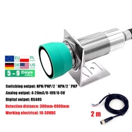 ultrasonic sensor long range  500mm  PNP Ultrasonic proximity switch sensor ultrasonic liquid sensor