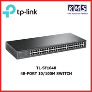 TP-LINK TL-SF1048 Network 48 Port 10/100Mbps 1U 19-inch Rack-Mountable Steel Case Rackmount Network 