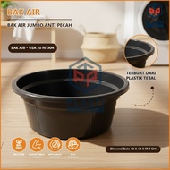 BAK AIR USA HITAM - Ember Plastik / Baskom Jumbo / Bak Cuci / Bak Mandi / Anti Pecah Serbaguna