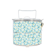 BDARI Stainless Steel Tiffin Carrier 2-Tier Food Container (10cm) [Free Add Name] Mangkuk Tingkat