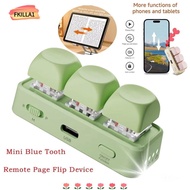 FKILLAONE Keyboard Page Turner, Portable Universal EBook Page Turner Keyboard, 3 Keys Multi-function