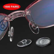 ✣1000 Pairs/lot Transparent Silicone Eyeglass Airbag Soft Nose Pads On Glasses Sharing Comfortab Eo