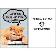 Dog Speak Birthday Card - We Can't Afford The Dog-(GI100-000006)