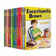 Encyclopedia Brown 14 books set English Detective Novel book for children 7-12 yrs