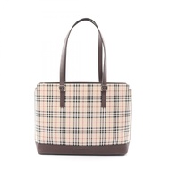 【二手】Burberry BURBERRY 托特包 Nova 格紋米色皮革 Nova 格紋托特包 女士二手 B